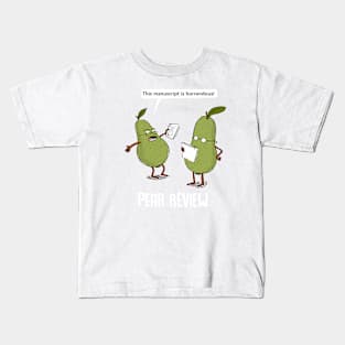 Pear Review Kids T-Shirt